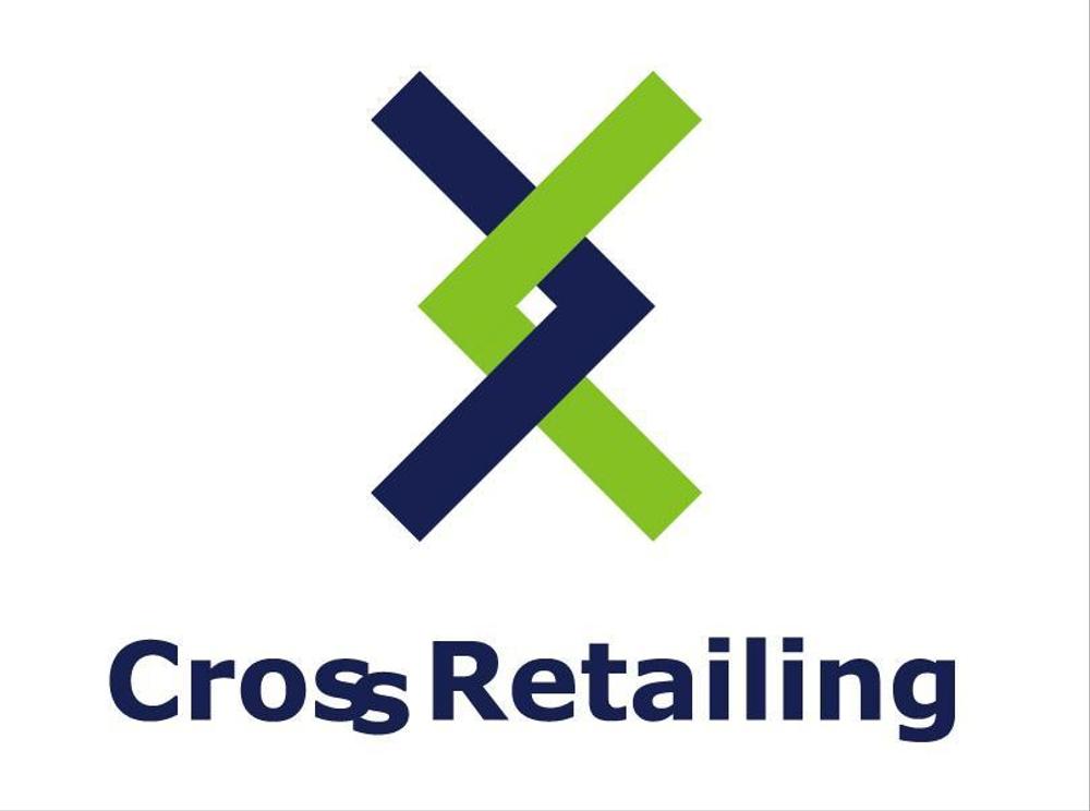 「Cross　Retailing」のロゴ作成