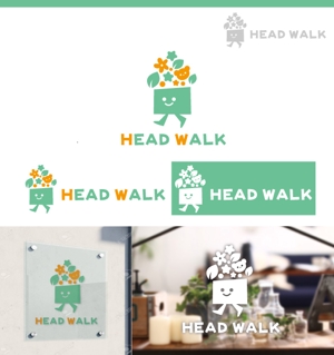 サリー (merody0603)さんの娯楽系の雑貨販売会社「HEAD WALK」のロゴへの提案