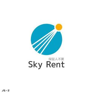 さんの「Sky Rent」のロゴ作成への提案