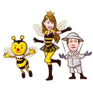 Mr. Marilyn (mr_marilyn)さんのはちみつやミツバチに関するサイト「はちみつ大学」作成に伴うキャラクター作成への提案