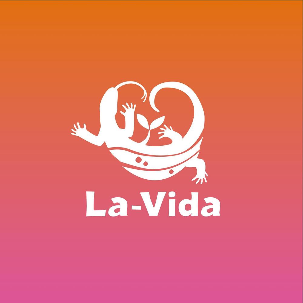 「La-Vida」のロゴ作成