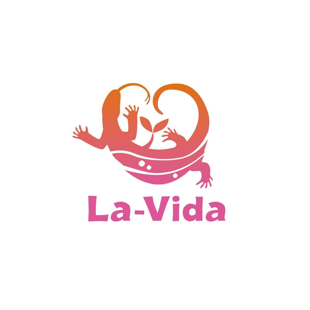 「La-Vida」のロゴ作成