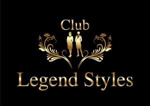 さんの「Club Legend Styles」のロゴ作成への提案