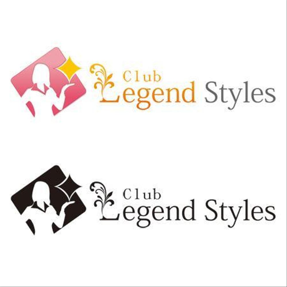 「Club Legend Styles」のロゴ作成