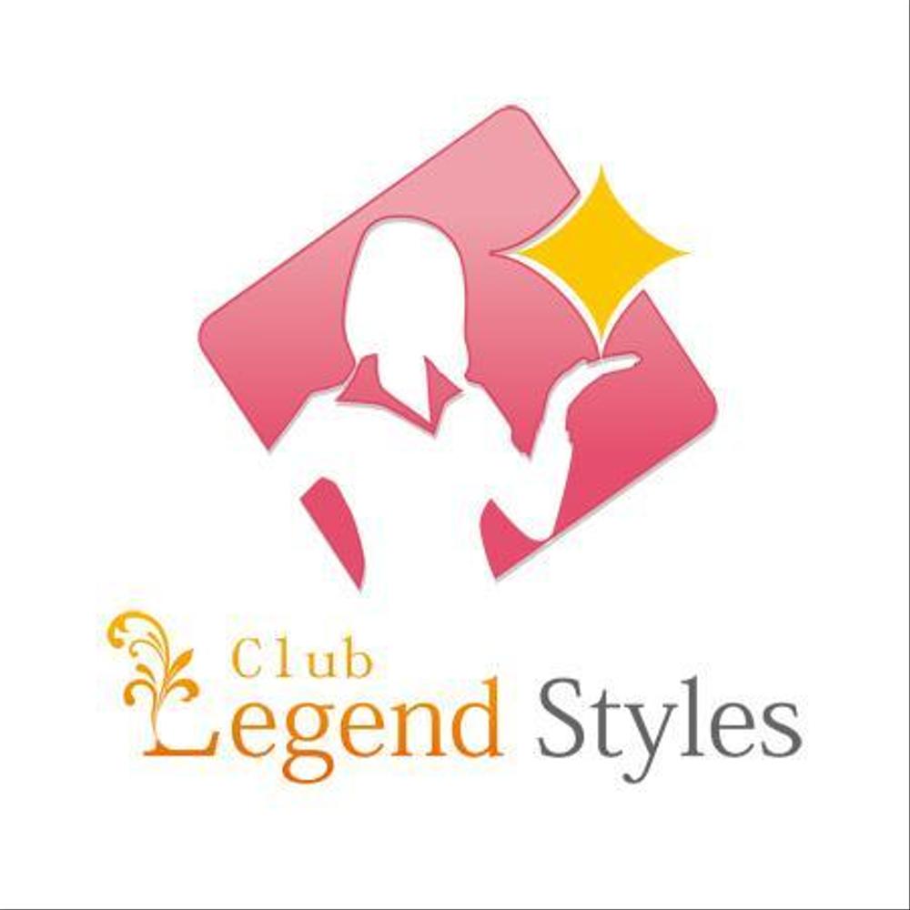 「Club Legend Styles」のロゴ作成