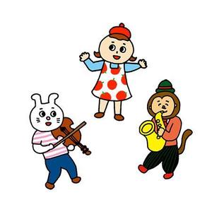 hanao (oorriii)さんの子供音楽教室マスコットキャラクター制作依頼への提案