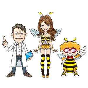 kosei (kosei)さんのはちみつやミツバチに関するサイト「はちみつ大学」作成に伴うキャラクター作成への提案