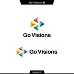queuecat (queuecat)さんの新会社「Go Visions株式会社」のロゴ制作【商標登録予定なし】への提案