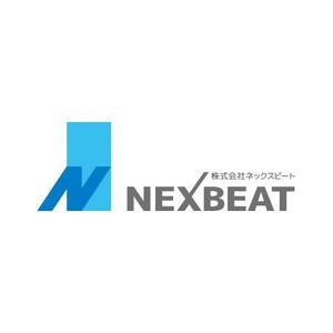 neomasu (neomasu)さんの「NEXBEAT 株式会社ネックスビート」のロゴ作成への提案