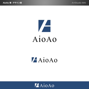 ArtStudio MAI (minami-mi-natz)さんの総合会計税務事務所(AioAo)のロゴの作成への提案