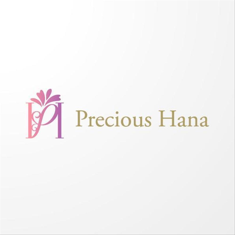 「Precious Hana」のロゴ作成