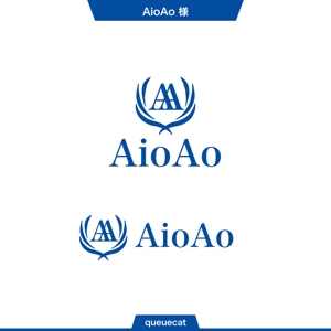 queuecat (queuecat)さんの総合会計税務事務所(AioAo)のロゴの作成への提案