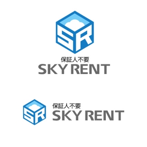 angie design (angie)さんの「Sky Rent」のロゴ作成への提案
