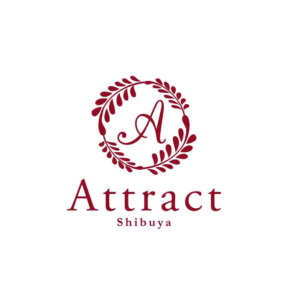 「Attract」のロゴ作成