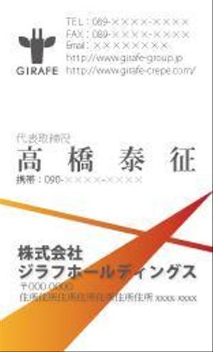 nogiguchiさんの企業名刺デザインをお願いしますへの提案