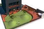 IKDesign (ikpn0630)さんの【外構デザイン・アイデア募集】100坪の戸建て、海近で、リゾート感のある外構デザインへの提案