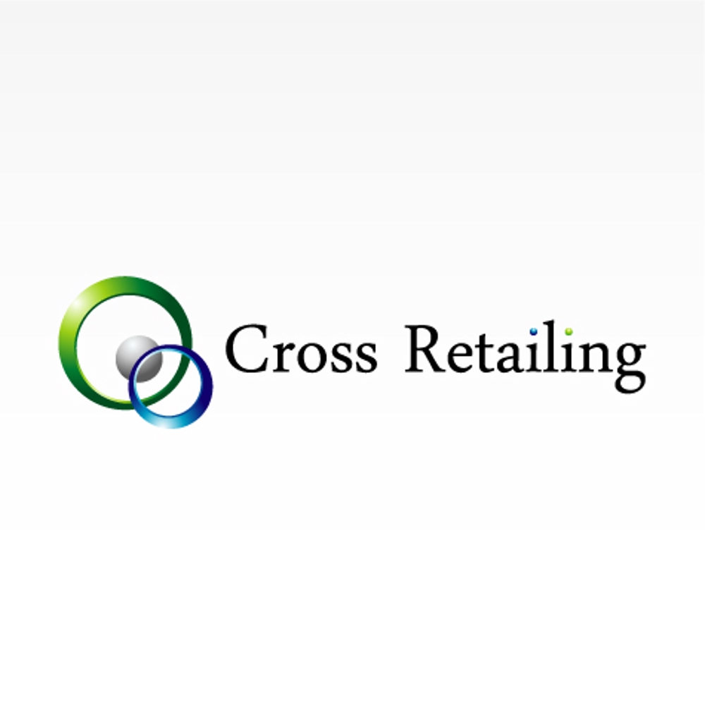 「Cross　Retailing」のロゴ作成