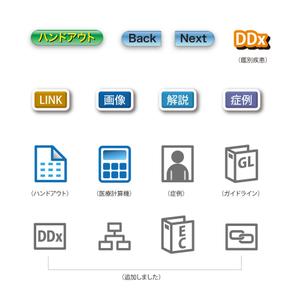 さんの医学コンテンツサイトのアイコンデザインへの提案