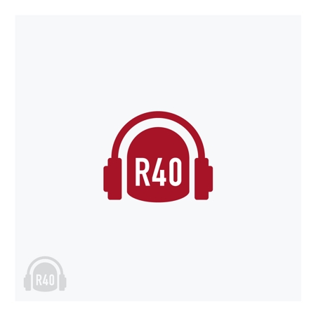 kohgun ()さんのPodcast「R40」のロゴへの提案