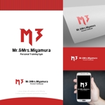 fortunaaber ()さんのパーソナルトレーニングジム「M３」のロゴへの提案