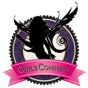 筆 (combo)さんの「Girls Connect」のロゴ作成への提案