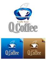 shima67 (shima67)さんのカフェバー「Q Coffee」のロゴへの提案
