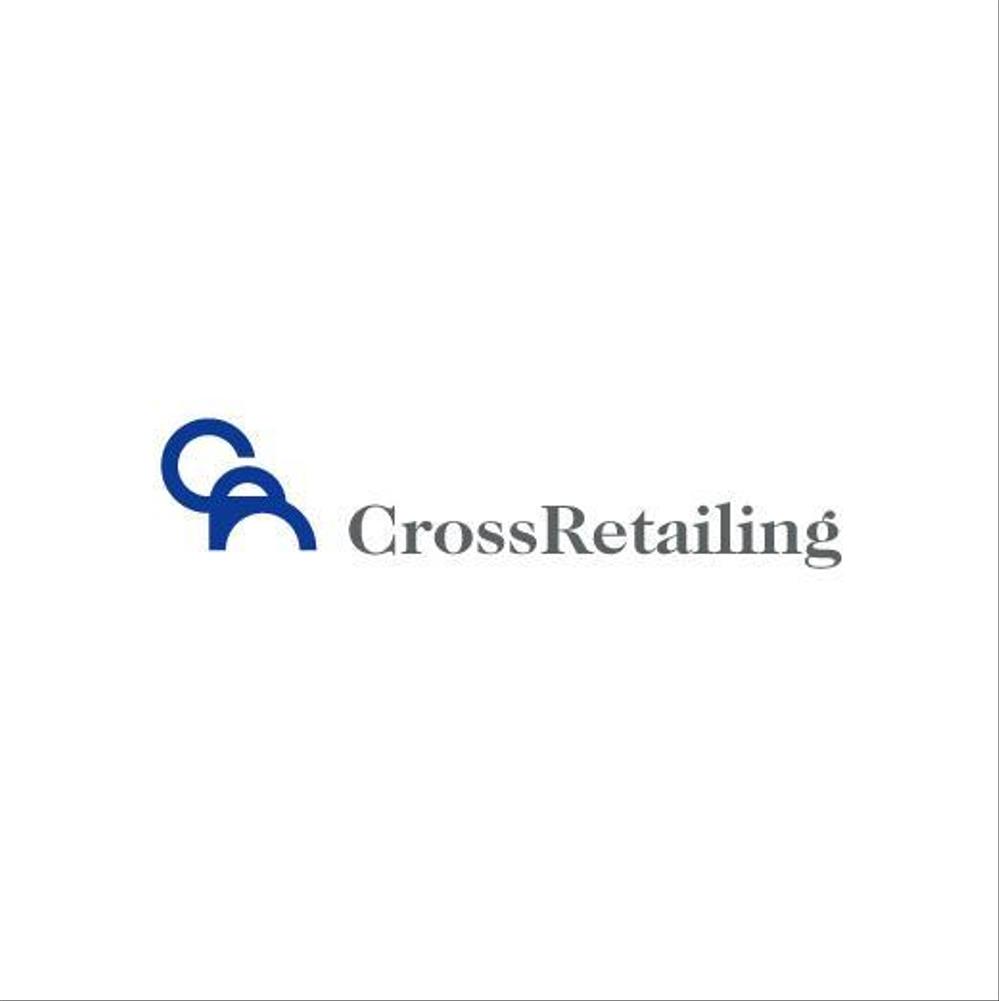 「Cross　Retailing」のロゴ作成