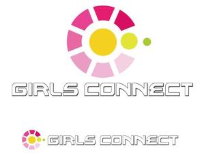 さんの「Girls Connect」のロゴ作成への提案