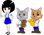 社会福祉法人　フロンティア福祉会 (digitalwing_kobe)さんの子供音楽教室マスコットキャラクター制作依頼への提案