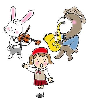 ISSOKU (kazunori131)さんの子供音楽教室マスコットキャラクター制作依頼への提案