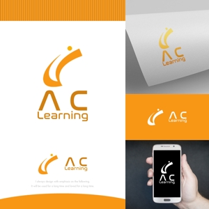 fortunaaber ()さんの「ACラーニング株式会社」のロゴ作成-加速学習をテーマとした会社のロゴへの提案