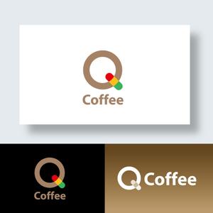 IandO (zen634)さんのカフェバー「Q Coffee」のロゴへの提案