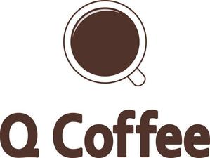 Tia (tia_1049)さんのカフェバー「Q Coffee」のロゴへの提案