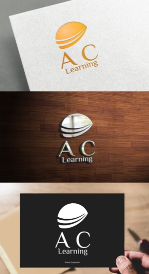 athenaabyz ()さんの「ACラーニング株式会社」のロゴ作成-加速学習をテーマとした会社のロゴへの提案