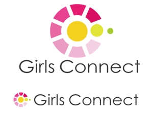 さんの「Girls Connect」のロゴ作成への提案