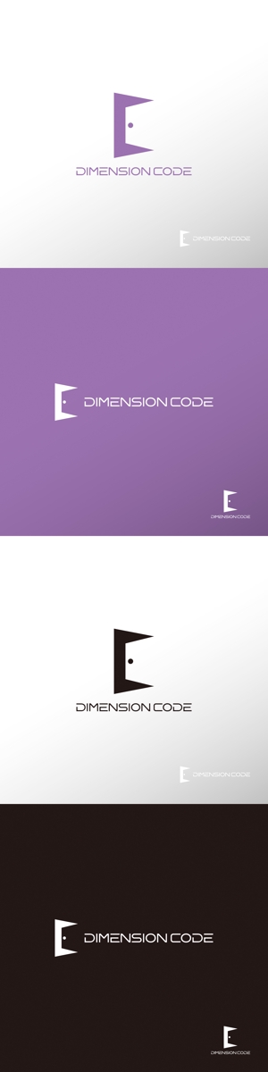 doremi (doremidesign)さんの1年間講座「DIMENSION CODE」のロゴ作成への提案