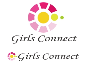 さんの「Girls Connect」のロゴ作成への提案