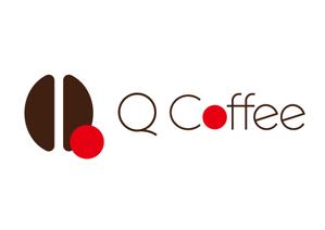 TM (mmdtkhr)さんのカフェバー「Q Coffee」のロゴへの提案