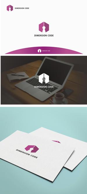 はなのゆめ (tokkebi)さんの1年間講座「DIMENSION CODE」のロゴ作成への提案