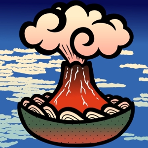 ブージャム (boojum)さんのラーメン店で使用する赤富士のイラストへの提案