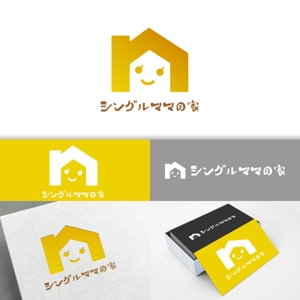 minervaabbe ()さんの住宅メーカーの「シングルママの家」のロゴへの提案