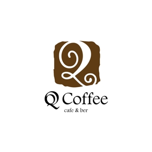 free！ (free_0703)さんのカフェバー「Q Coffee」のロゴへの提案