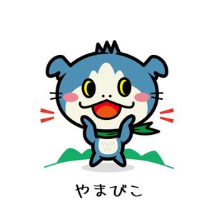 トモドットデザイン (tomo1984)さんの(やまびこ)と言う山の神、妖怪をゆるキャラ風か雷神図の様な少し怖いキャラにデザインして欲しいへの提案