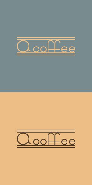 HI69さんのカフェバー「Q Coffee」のロゴへの提案