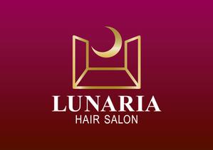 CSK.works ()さんの「LUNARIA HAIR SALON」のロゴ作成への提案