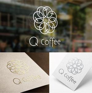 Galsia design (zeacocat86)さんのカフェバー「Q Coffee」のロゴへの提案