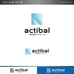 ArtStudio MAI (minami-mi-natz)さんの多業種を取り扱う会社「アクティバル」のロゴへの提案
