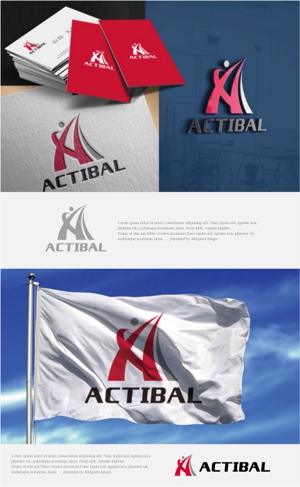 drkigawa (drkigawa)さんの多業種を取り扱う会社「アクティバル」のロゴへの提案