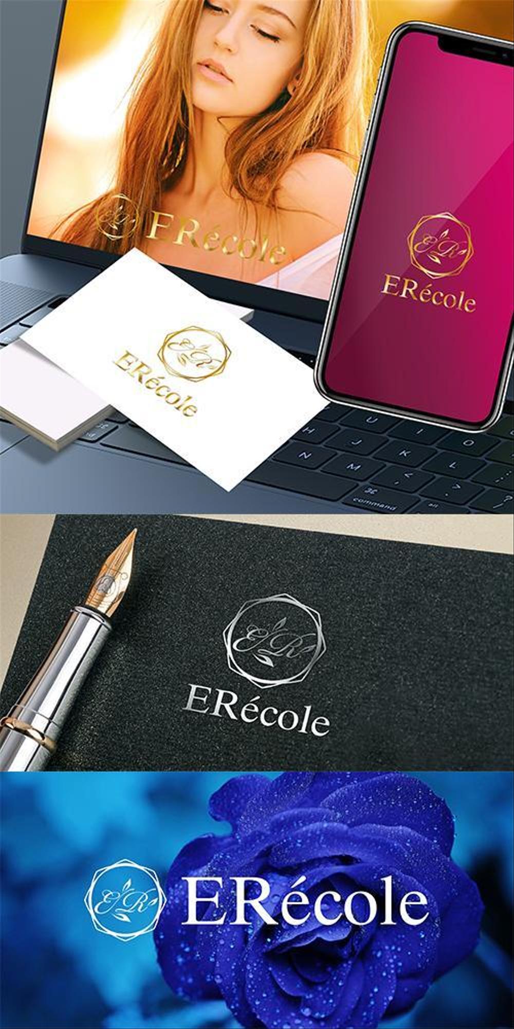 会社名　ERエコールのロゴ