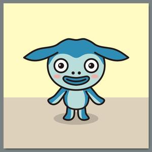 slash (slash_miyamoto)さんの(やまびこ)と言う山の神、妖怪をゆるキャラ風か雷神図の様な少し怖いキャラにデザインして欲しいへの提案